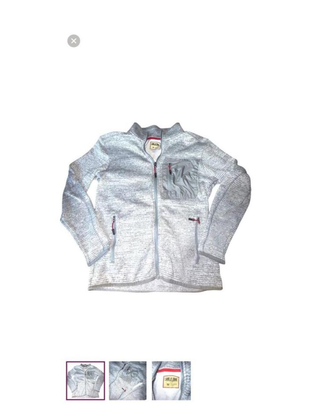 Lake & Trail Men's Full-Zip Fleece Jacket
